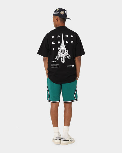 Carré Enhanced Oversized T-Shirt Black