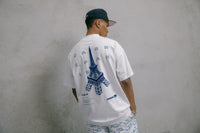 Carré Enhanced Oversized T-Shirt White