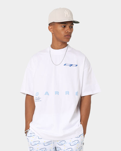 Carré Enhanced Oversized T-Shirt White