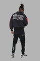 DXXMLife L-5 DXXM Racing Jacket Black/Red