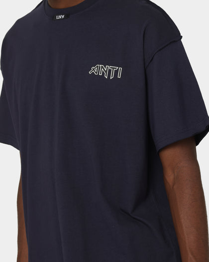 The Anti Order Terminus T-Shirt Navy/White