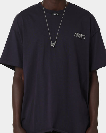 The Anti Order Terminus T-Shirt Navy/White