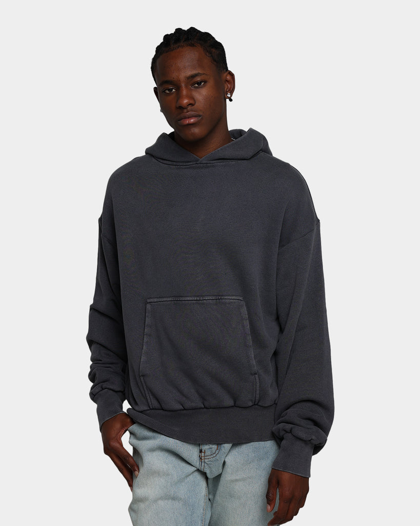 MNML Double Layer Hoodie Vintage Black Culture Kings