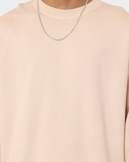 MNML Vintage Wash Crewneck Cream