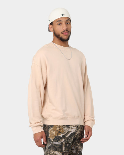 MNML Vintage Wash Crewneck Cream