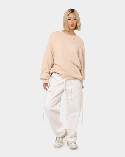 MNML Vintage Wash Crewneck Cream