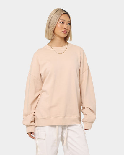 MNML Vintage Wash Crewneck Cream