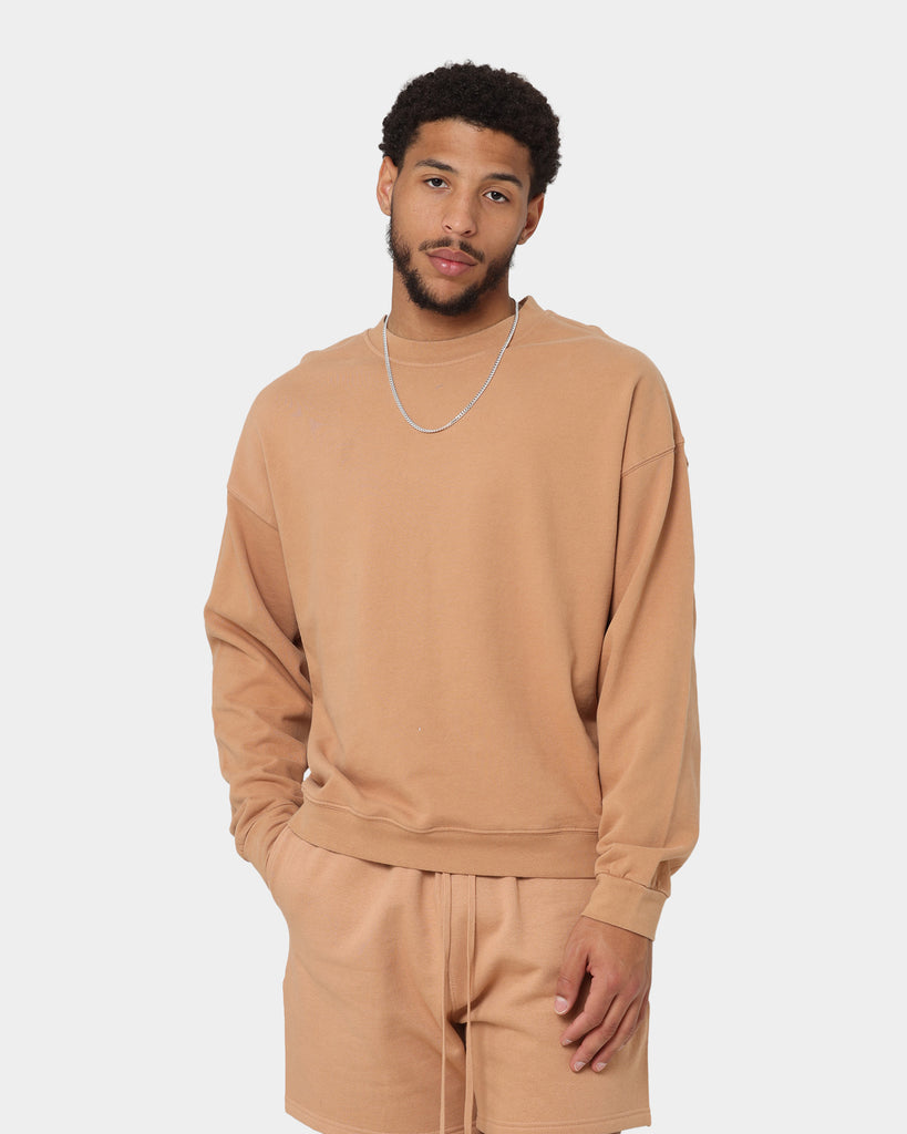 Mineral Wash Crewneck- Blue main image 1