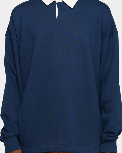 MNML Oversized Rugby Shirt Navy