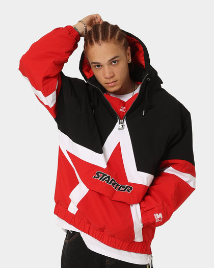 Starter Superstar Anorak Jacket Black/Red