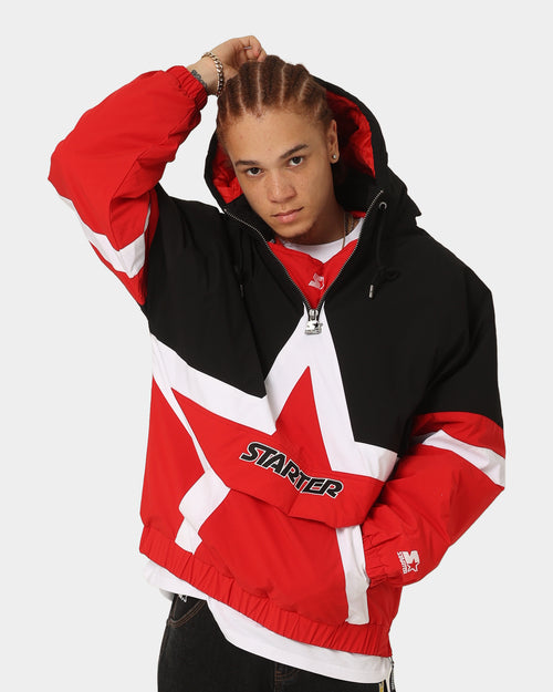 Starter Superstar Anorak Jacket Black/Red