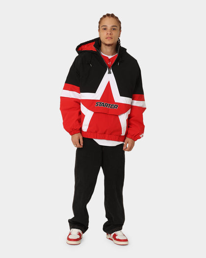 Starter Superstar Anorak Jacket Black/Red