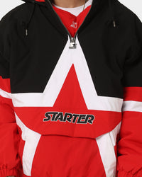 Starter Superstar Anorak Jacket Black/Red