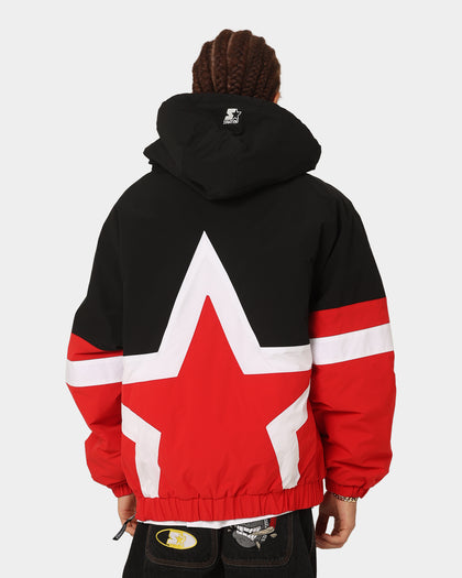 Starter Superstar Anorak Jacket Black/Red