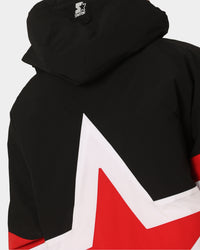 Starter Superstar Anorak Jacket Black/Red