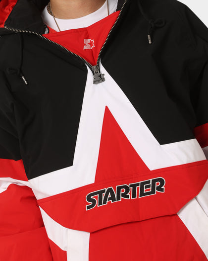 Starter Superstar Anorak Jacket Black/Red