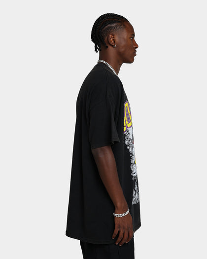 Goat Crew Rubble T-Shirt Black Wash