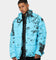 Saint Morta Acid Puffer Jacket Cyan/Black