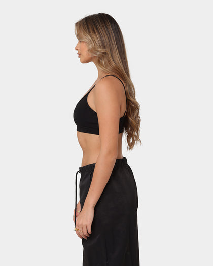 Playboy Women's Bunny Basics Bralette Black