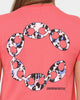 Crooks & Castles Women's Chain Leopard Crop T-Shirt Punch