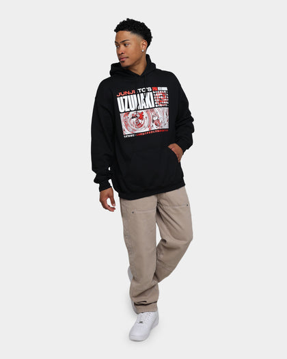 Goat Crew Uzumaki Hoodie Black