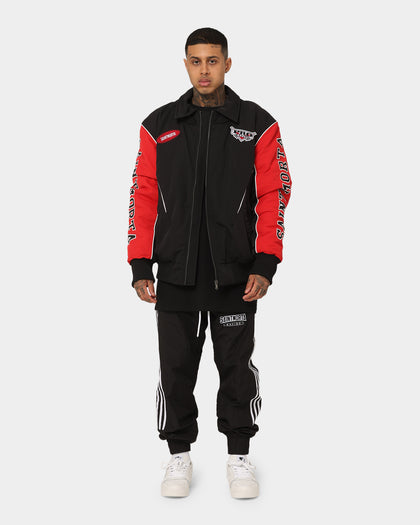 Saint Morta Pro Racing Bomber Jacket Black/Red