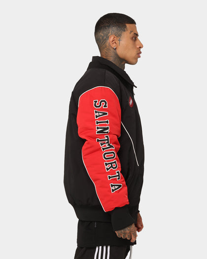 Saint Morta Pro Racing Bomber Jacket Black/Red