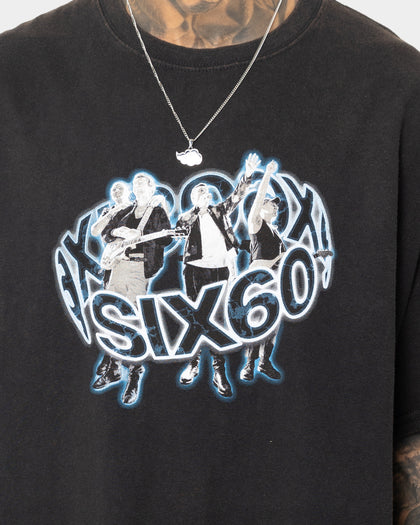 Six60 Merch Six60 Tour Vintage T-Shirt Black Wash