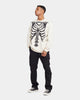 XXIII Isaac Knit Skeleton Sweater Black/White