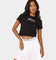 Tommy Jeans Women's TJW Baby Crop Essential Logo T-Shirt Black
