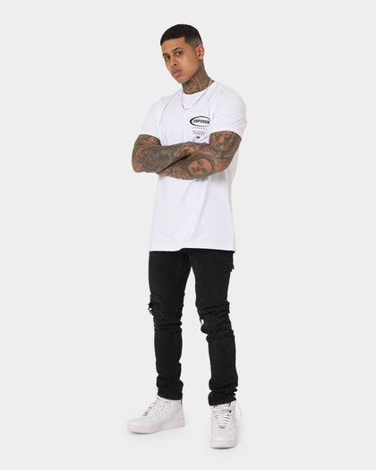 Emperor Apparel Ovale Hustle T-Shirt White