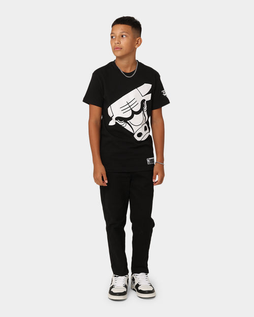 NBA Kids' Chicago Bulls Boxed Logo T-Shirt Black