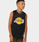 NBA Kids' Los Angeles Lakers Evan Mesh Tank Singlet Black