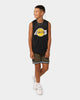 NBA Kids' Los Angeles Lakers Evan Mesh Tank Singlet Black