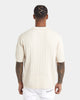XXIII Terry Knit Button Up Shirt Tan