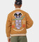 Obey Time Varsity Jacket Brown