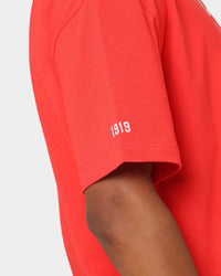 Champion Heritage USA Small Logo T-Shirt Red Spark Csi