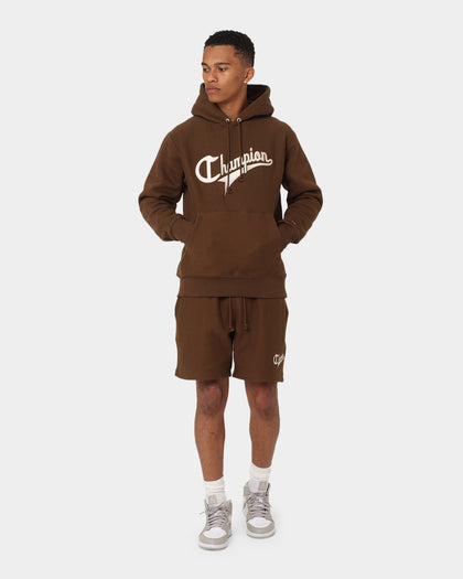 Champion Reverse Weave Cursive Logo Hoodie Dance Monkey