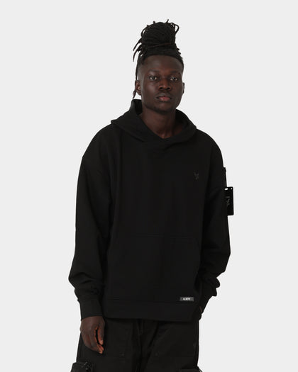 The Anti Order Boxy Drop Shoulder Hoodie Black