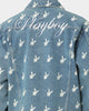 Playboy By CK Players Denim Jacket Vintage Blue