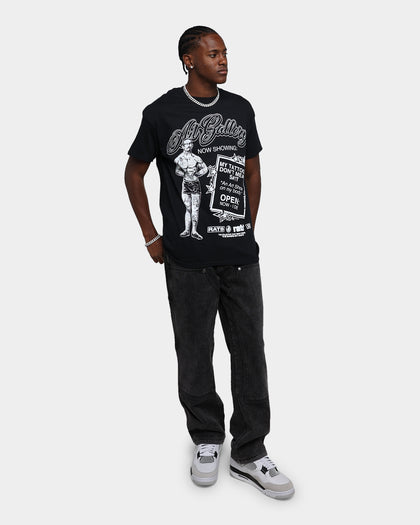 Rats Get Fat Art Gallery T-Shirt Black