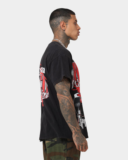 Goat Crew Monaco Racing Vintage T-Shirt Black Wash