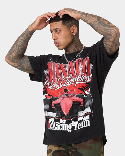 Goat Crew Monaco Racing Vintage T-Shirt Black Wash