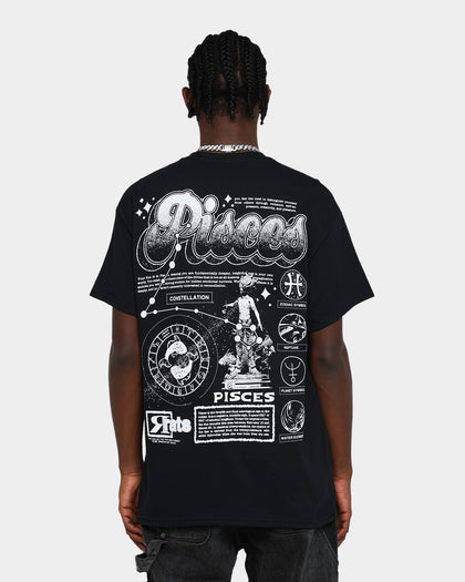 Rats Get Fat Pisces T-Shirt Black