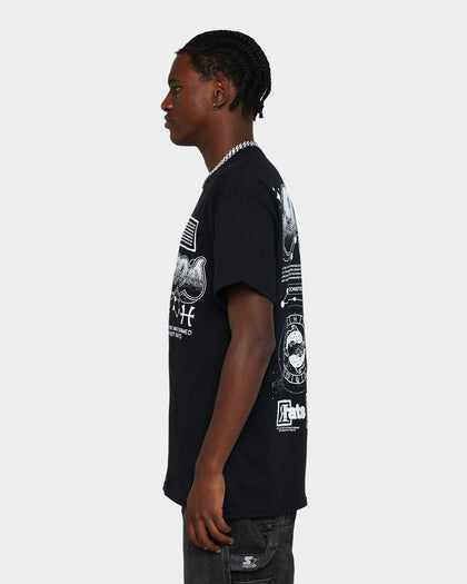 Rats Get Fat Pisces T-Shirt Black