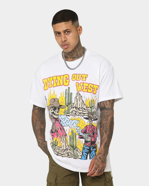 Goat Crew Dying Out West Vintage T-Shirt White