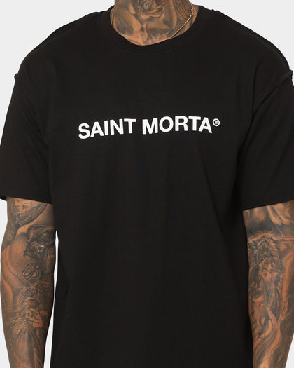 Saint Morta Official Taped Lafayette T-Shirt Black