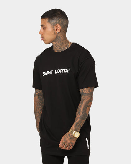 Saint Morta Official Taped Lafayette T-Shirt Black