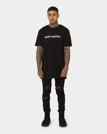 Saint Morta Official Taped Lafayette T-Shirt Black