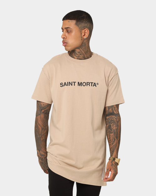 Saint Morta Official Taped Lafayette T-Shirt Stone